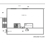 Map of the library of Istanbul University, Ground Floor